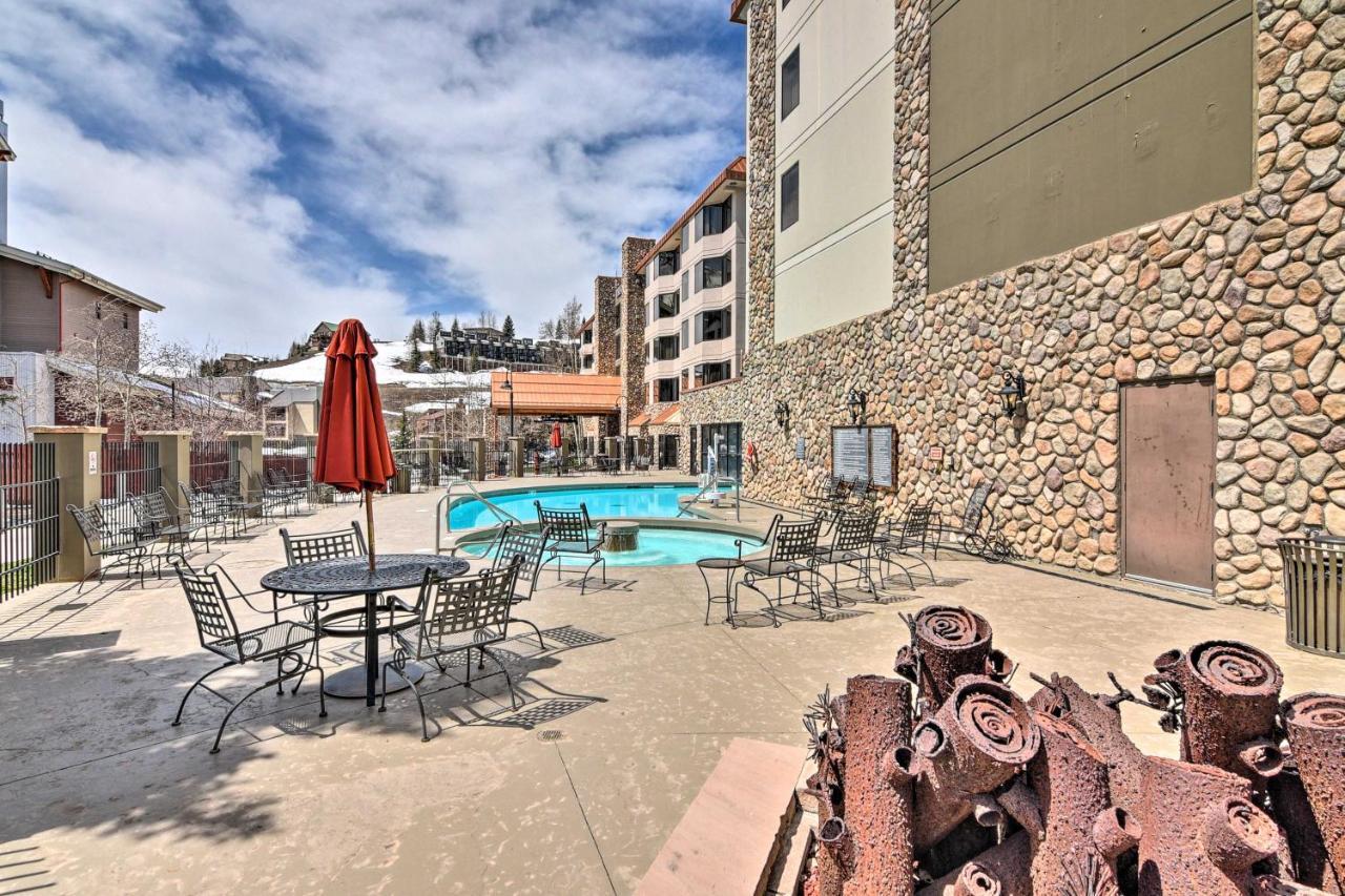 Ski-Inandski-Out Crested Butte Studio With Pool Access Buitenkant foto